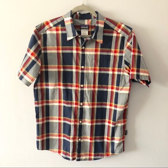 Patagonia Organic Cotton Plaid Buttondown Shirt - Picture 1 of 2